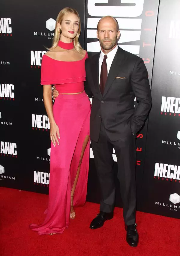 Jason Statham si Rosie Huntington-Whiteley