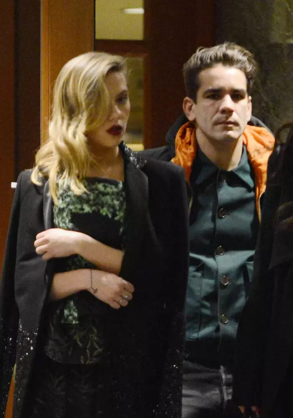 Scarlett Johansson si Romain Dauriac