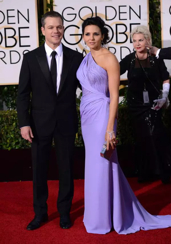 Matt Damon si Luciana Barroso