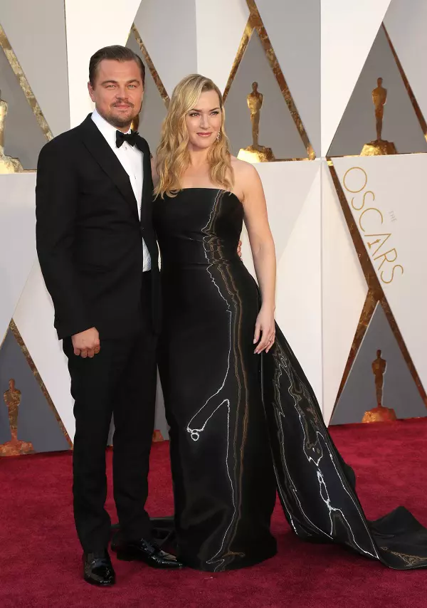 Leonardo DiCaprio si Kate Winslet