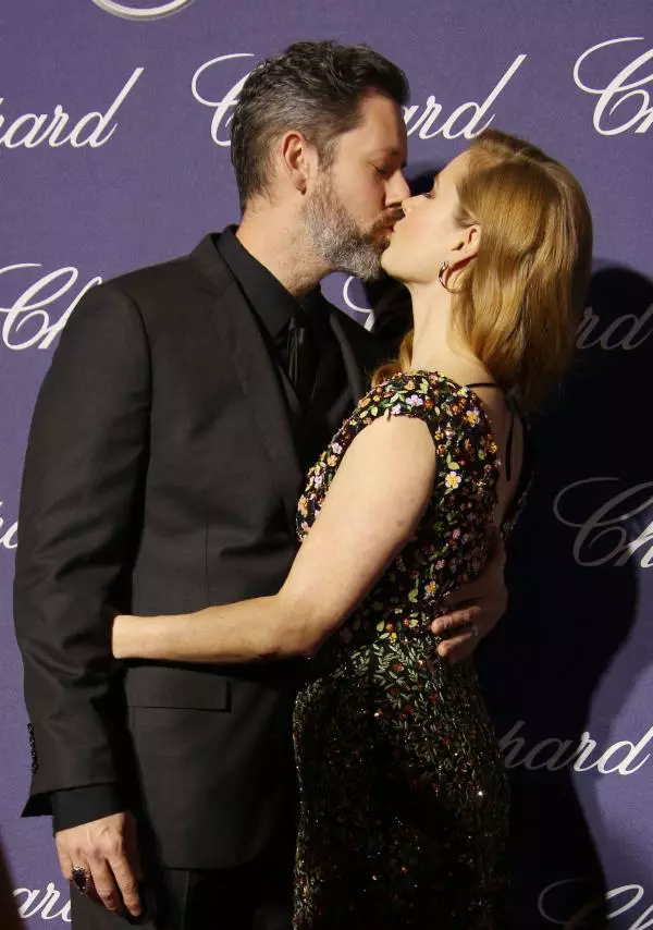 Amy Adams si Darren Le Gallo surprinsi intr-un moment de tandrete