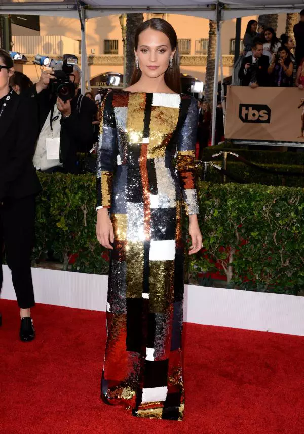 Alicia Vikander - Rochie Louis Vuitton