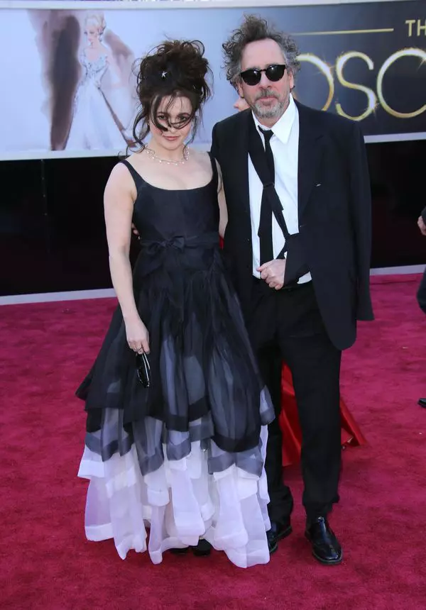  Helena Bonham Carter si Tim Burton