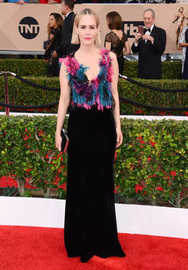 Sarah Paulson - Rochie Armani Prive