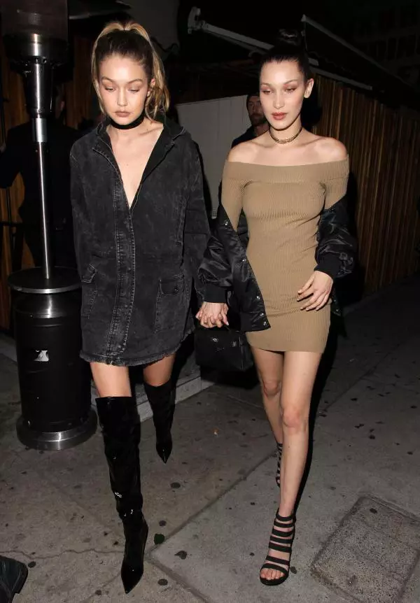 Gigi si Bella Hadid