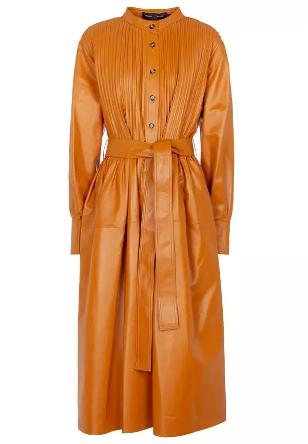 Rochie din piele, Proenza Schouler, 2.355 euro, www.mytheresa.com