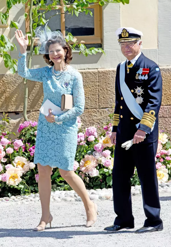 Regele Carl XVI Gustaf si Regina Silvia