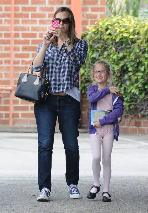 Jennifer Garner si fiica ei, Violet 