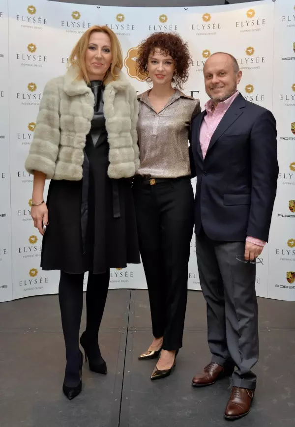 Irina Pacurariu, Cristina Balan (Elysee Concept) si Sergio Momo