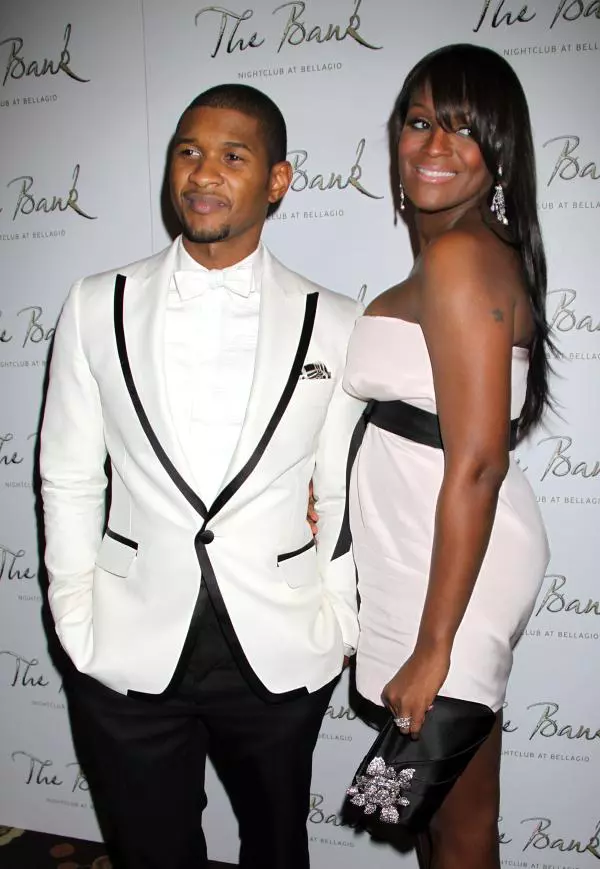Usher şi Tameka Foster