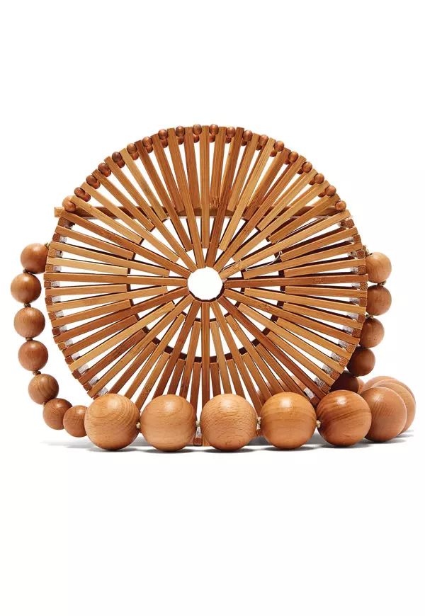 Geantă din rafie, Cult Gaia, 1.180 lei, www.matchesfashion.com
