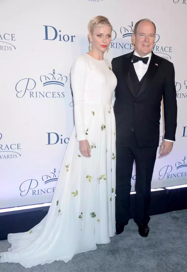 Printesa Charlene si Printul Albert al II-lea de Monaco