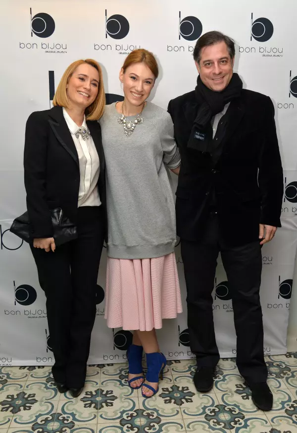 Andreea Esca, Raluca Leafu (Bon Bijou) si Alexandre Eram