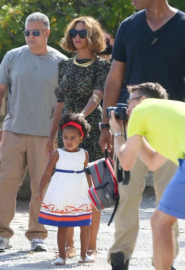 Beyonce si Blu Ivy