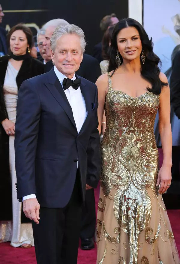 Michael Douglas si Catherine Zeta Jones