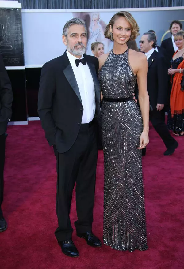 George Clooney si Stacy Keibler