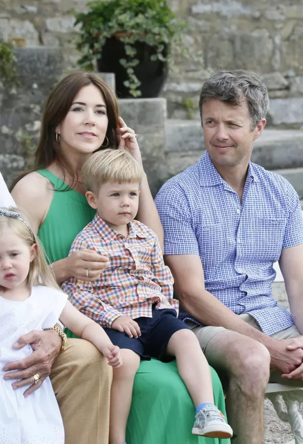 Printul Frederik si Printesa Mary