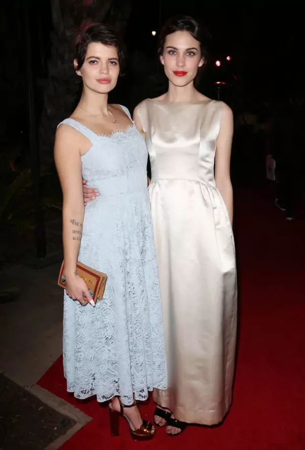 Pixie Geldof si Alexa Chung