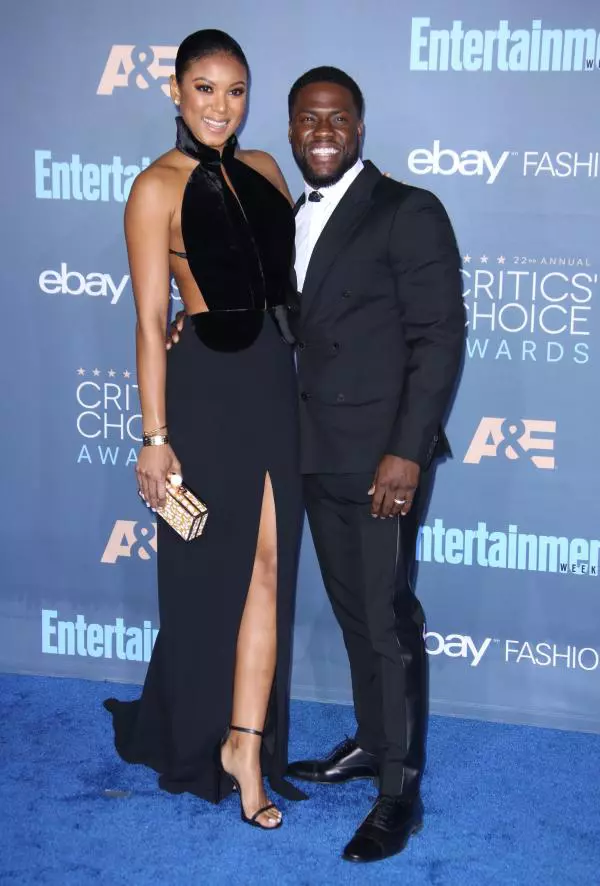 Kevin Hart si sotia