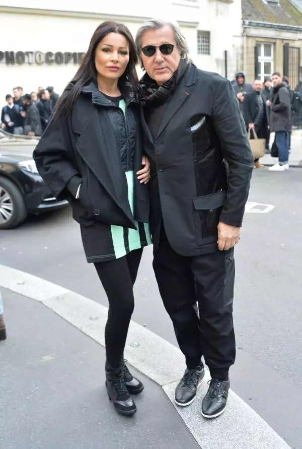 Brigitte si Ilie Nastase la Paris la show-ul Y-3