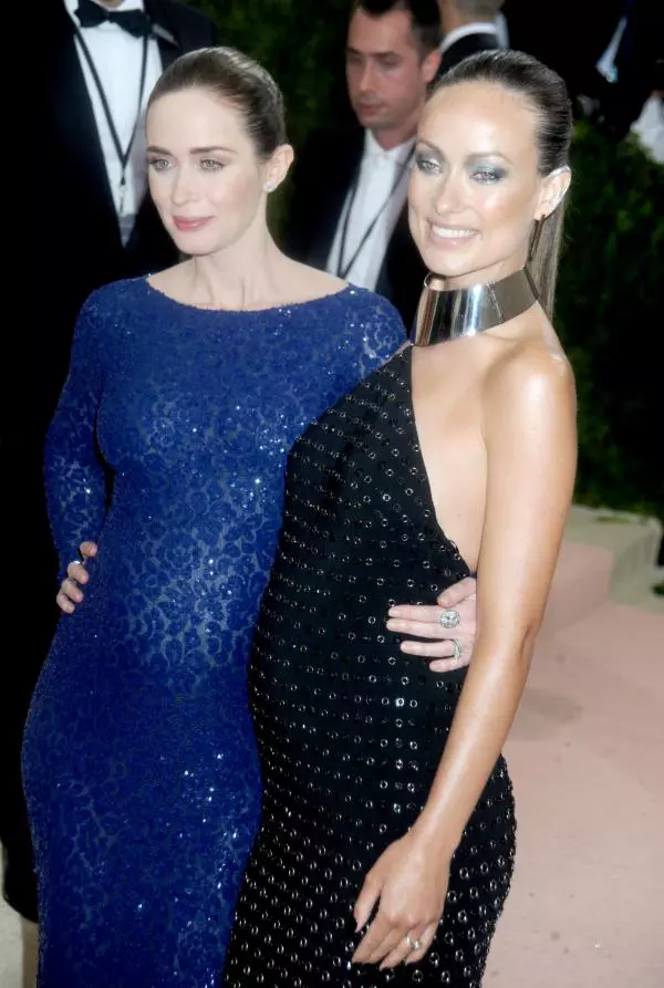 Emily Blunt si Olivia Wilde