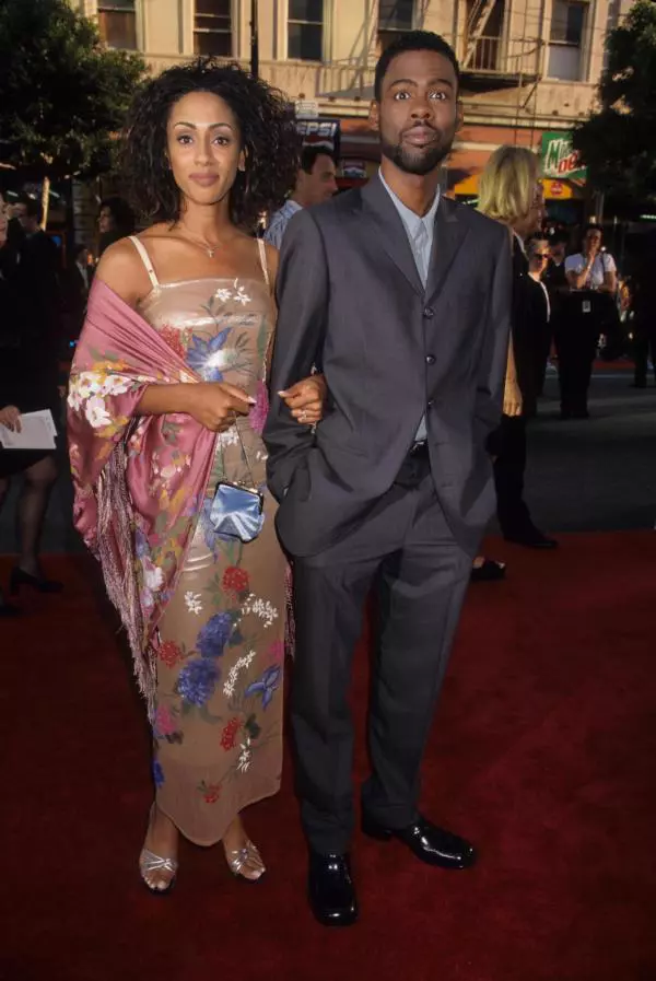 Chris Rock si Malaak Compton-Rock