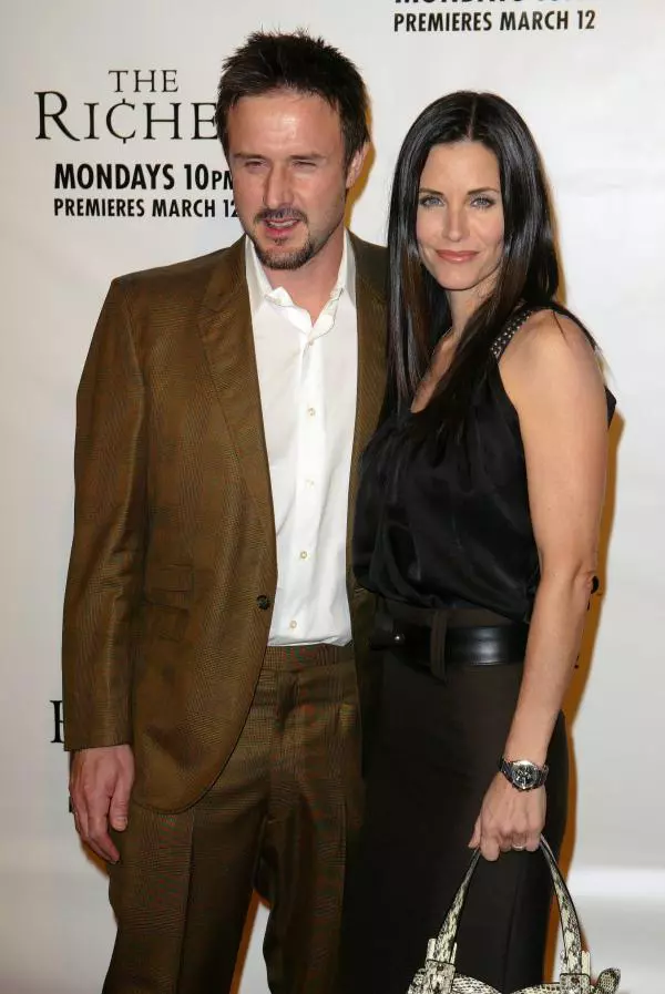 David Arquette si Courtney Cox