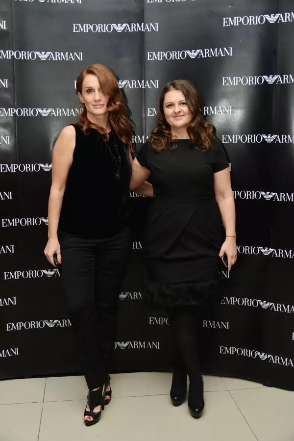 Karina Staron (Armani) si Luana Danet (VIVA)