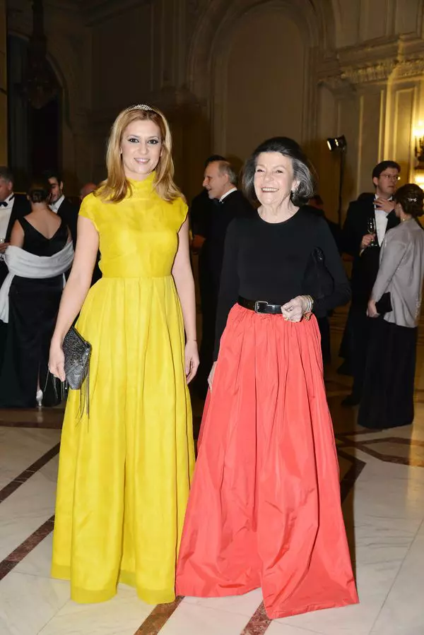 Amalia Enache si printesa Marina Sturdza