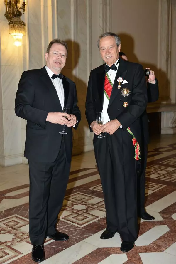 Phillippe Beaulne, Ambasadorul Canadei la Bucuresti si Michael Sternberg, Ambasadorul Danemarcei la Bucuresti