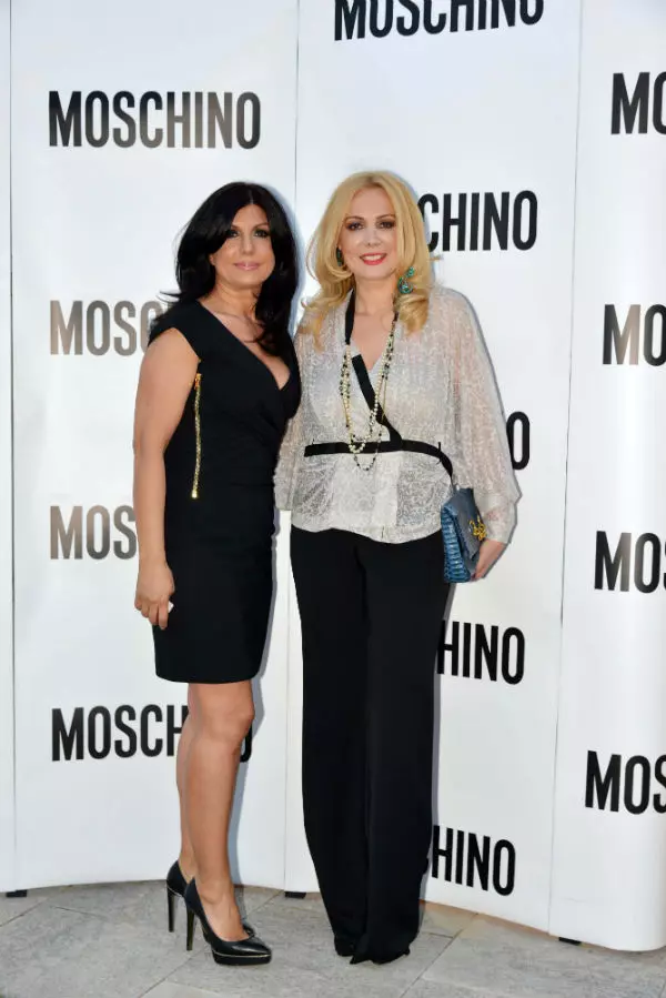 Carmen Seitan (Moschino) si Dana Savuica