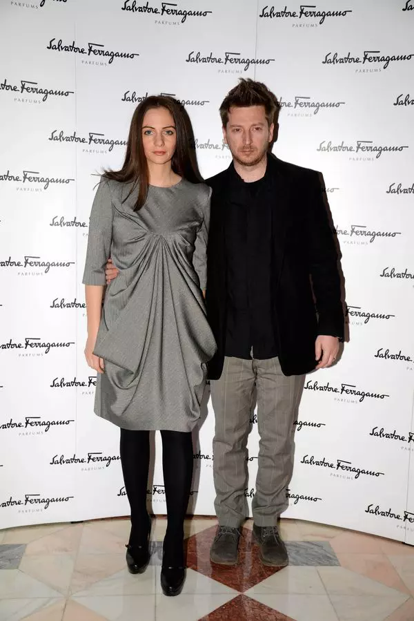 Stefana (rochie Cristian Samfira, pantofi Guess) si Cristian Samfira 