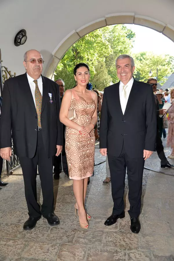 Calin Popescu Tariceanu si iubita sa, Loredana Moise