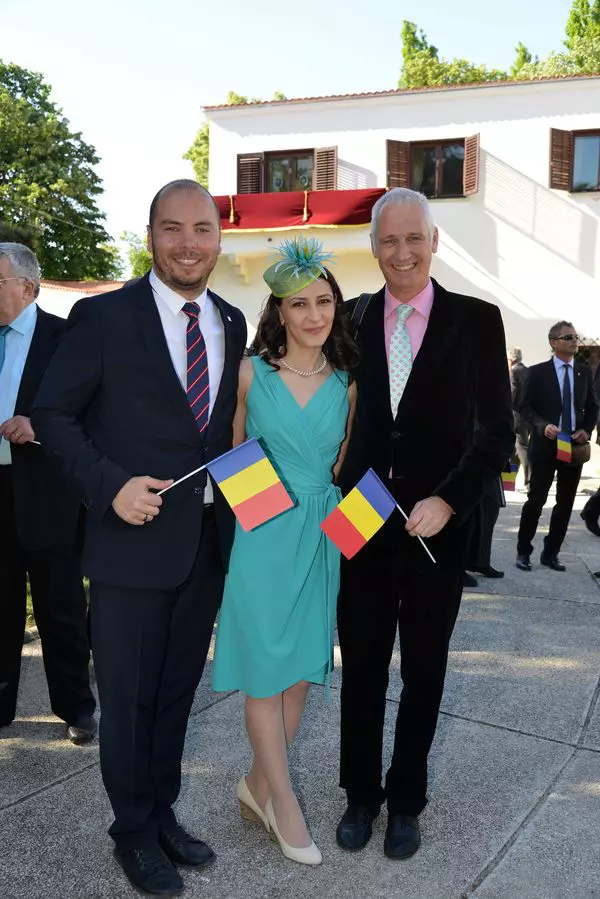 Tiberiu Capudean, Liana Greavu (Palatul Elisabeta) si Andrew Le Poidevin