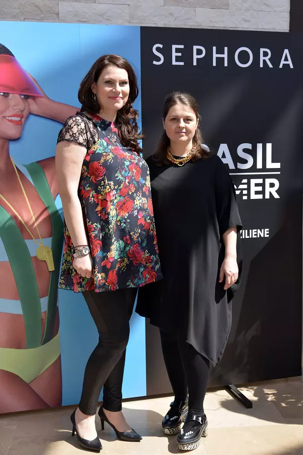 Cristina Marin (Sephora) si Luana Danet (Viva!)