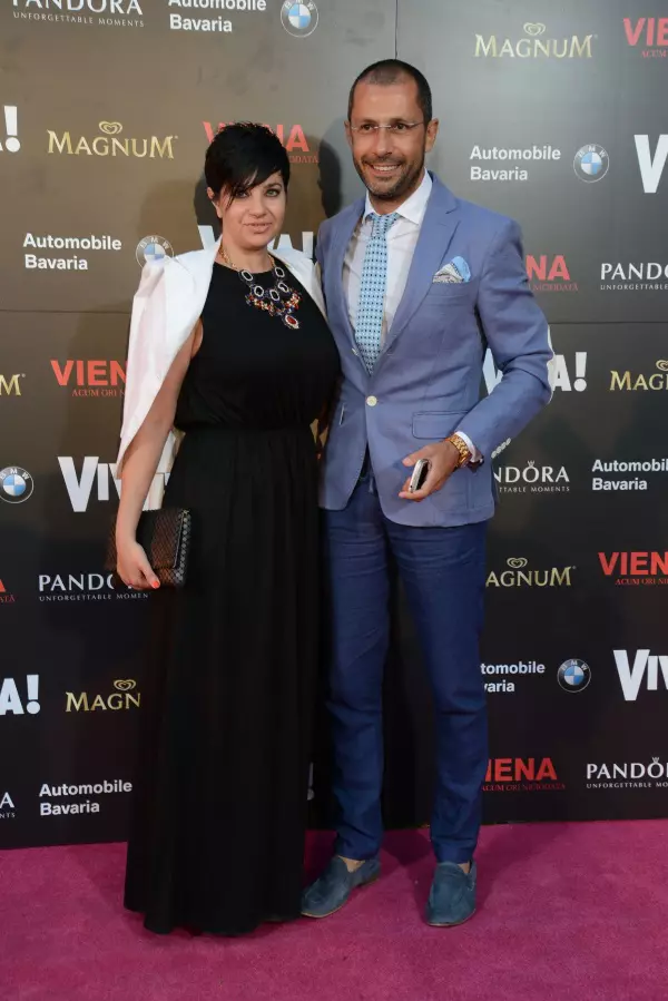 Barbara Lombardi (Elle) si Andrei Nourescu