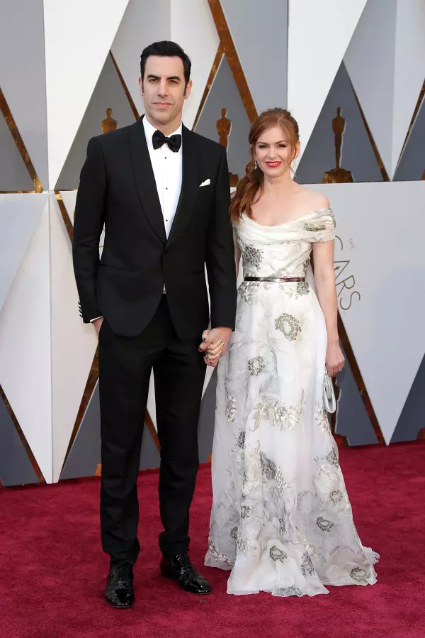 Sacha Baron Cohen si Isla Fischer