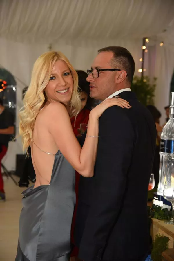 Sonia Argint Ionescu alaturi de sotul ei, Horatiu