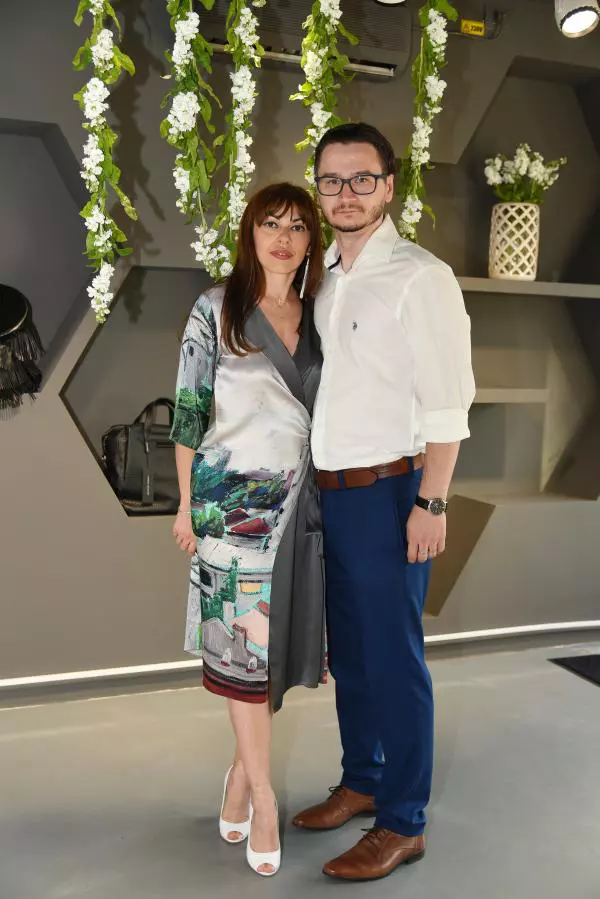 Tatiana Ernuteanu (PR Specialist) si sotul sau, Adrian