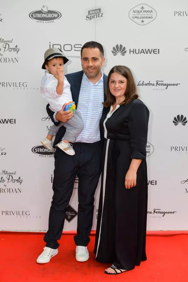 Luana Danet (Viva), Silviu Danet, impreuna cu Matei