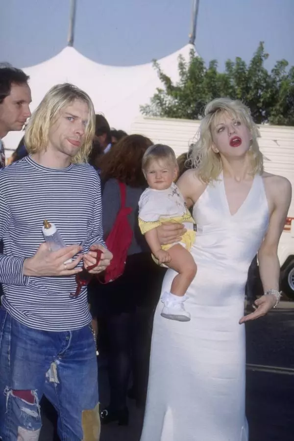 Kurt Cobain, Frances si Kourtney Love