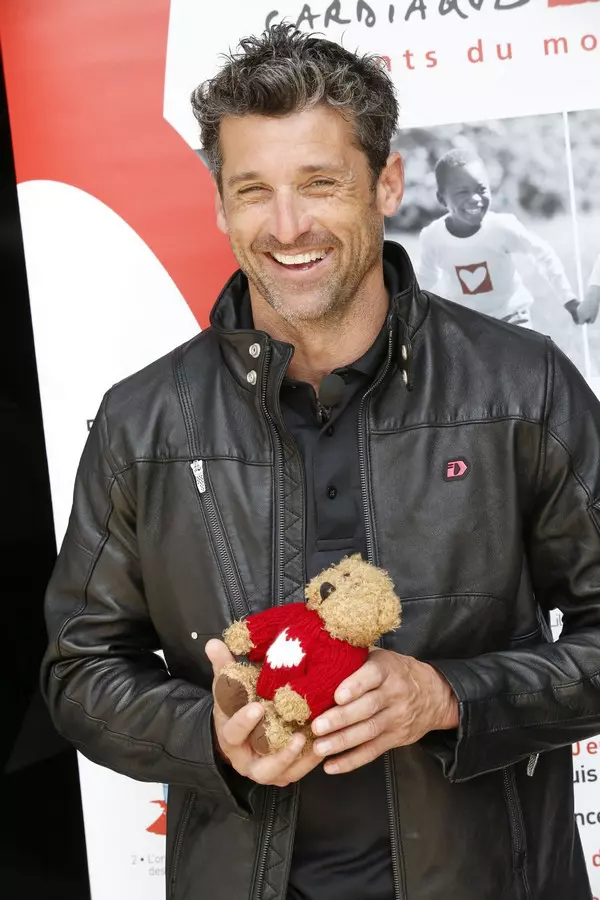 Exclusif - L'acteur pilote Patrick Dempsey soutient l'association Mécénat Chirurgie Cardiaque aux 24 heures du Mans