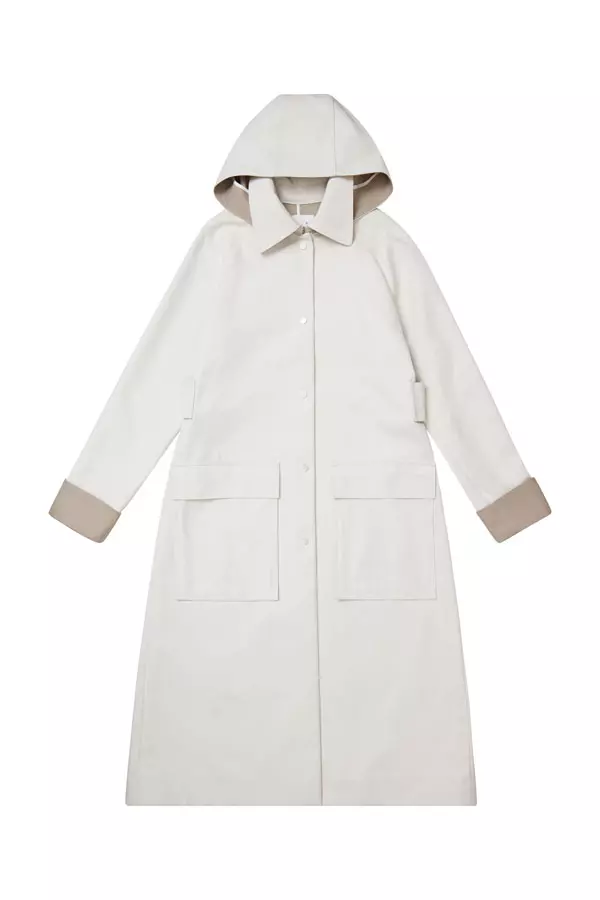 Pelerină din bumbac, COS, 790 lei, www.cosstores.com