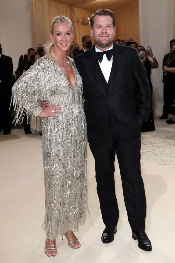 James Corden & Julia Carey