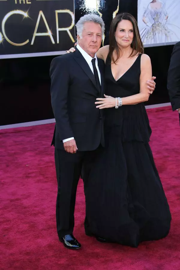 Dustin Hoffman si  Lisa Gottsegen