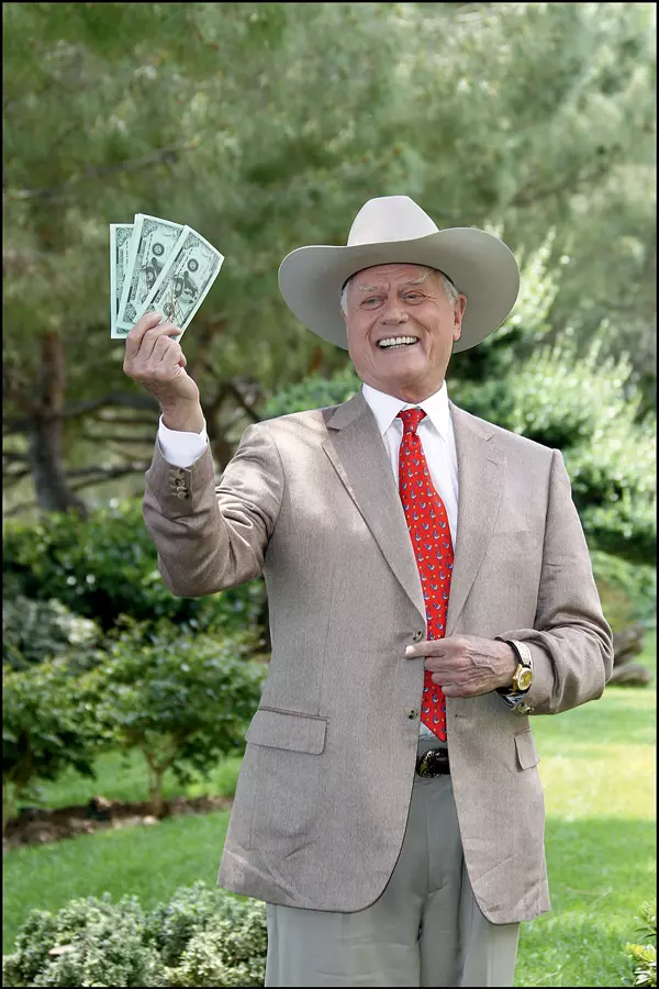 Larry Hagman in 2010 la Monte Carlo Television Festival 