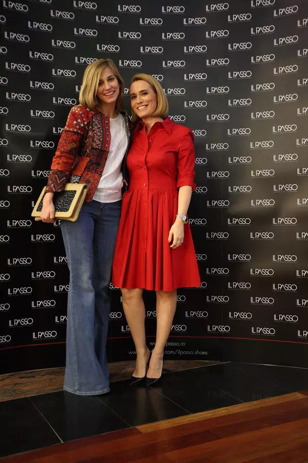 Andreea Esca si Dana Rogoz  la evenimentul IL PASSO 