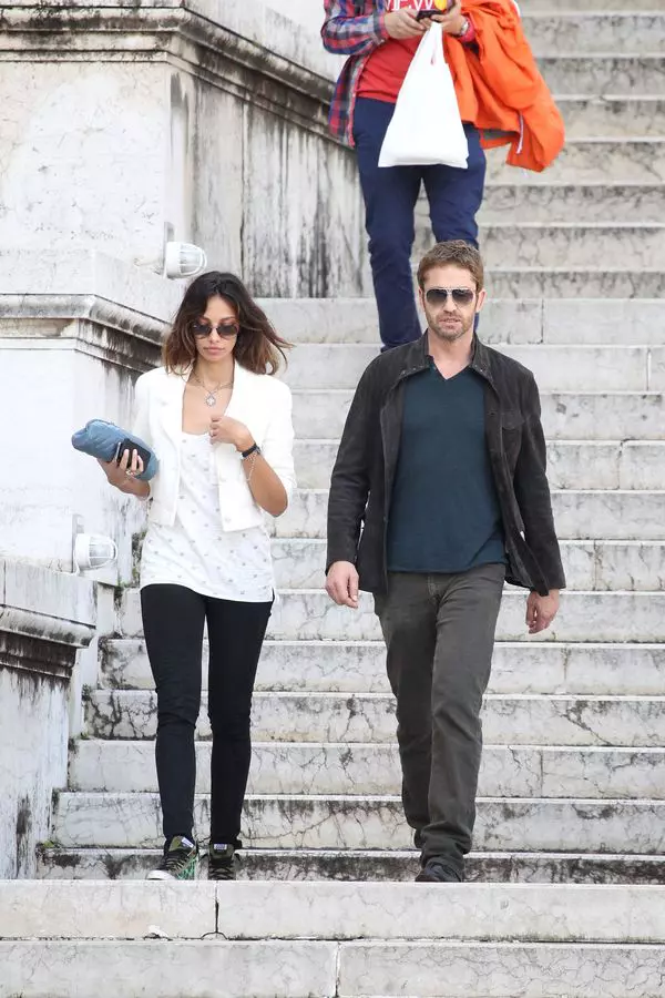 Gerard Butler si Madalina Ghenea la  Roma