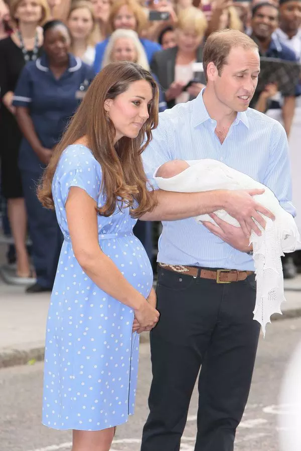Kate Middleton, Printul William si bebelusul regal