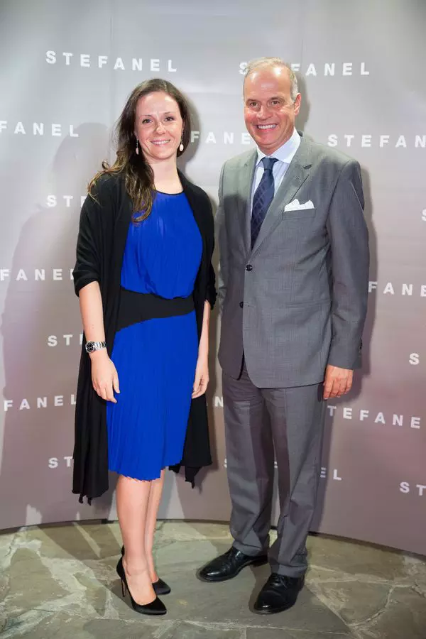 Eleonora Stefanel si Diego Brasioli, Ambasadorul Italiei in Romania